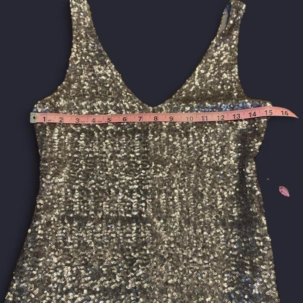 Velvet Brand Sequin Sleeveless Party Dress - Rose/Pale Purple - Picture 8 of 11